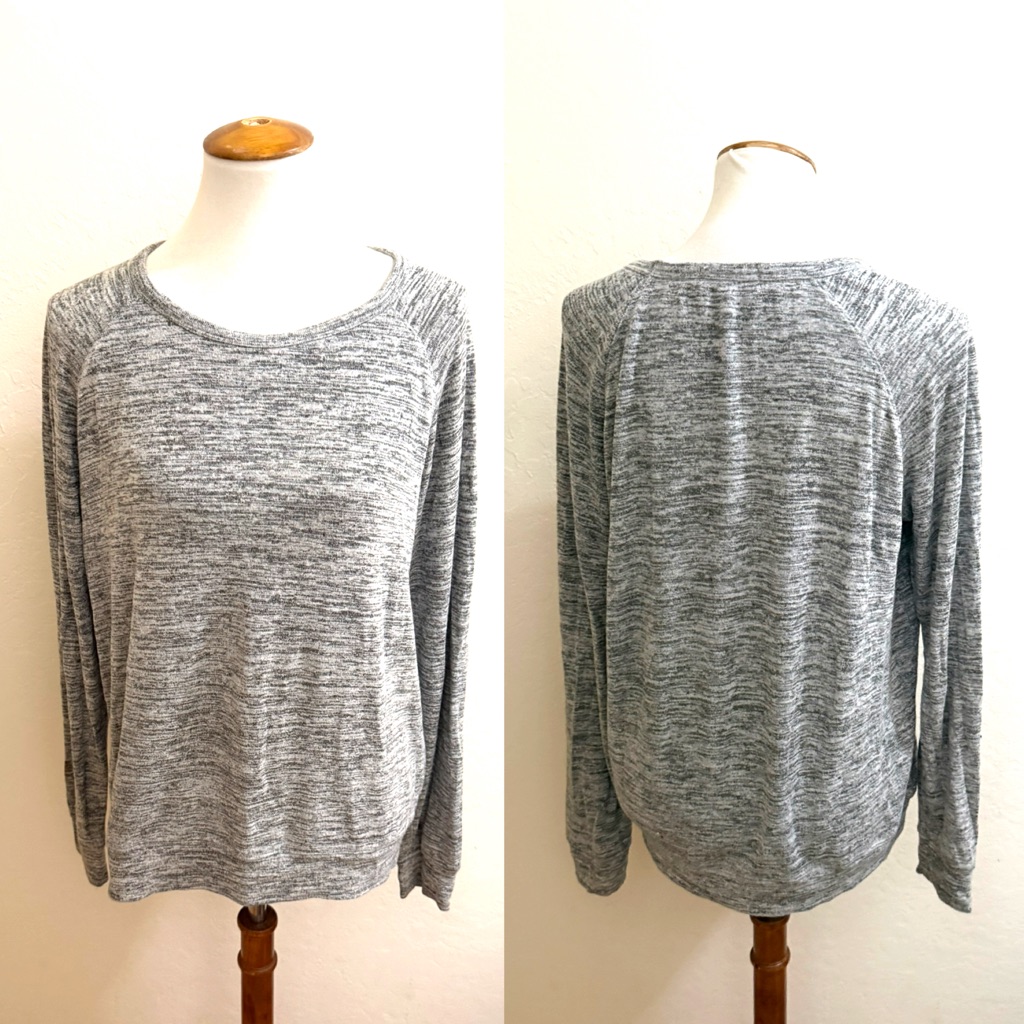 Heather Gray Women's Top